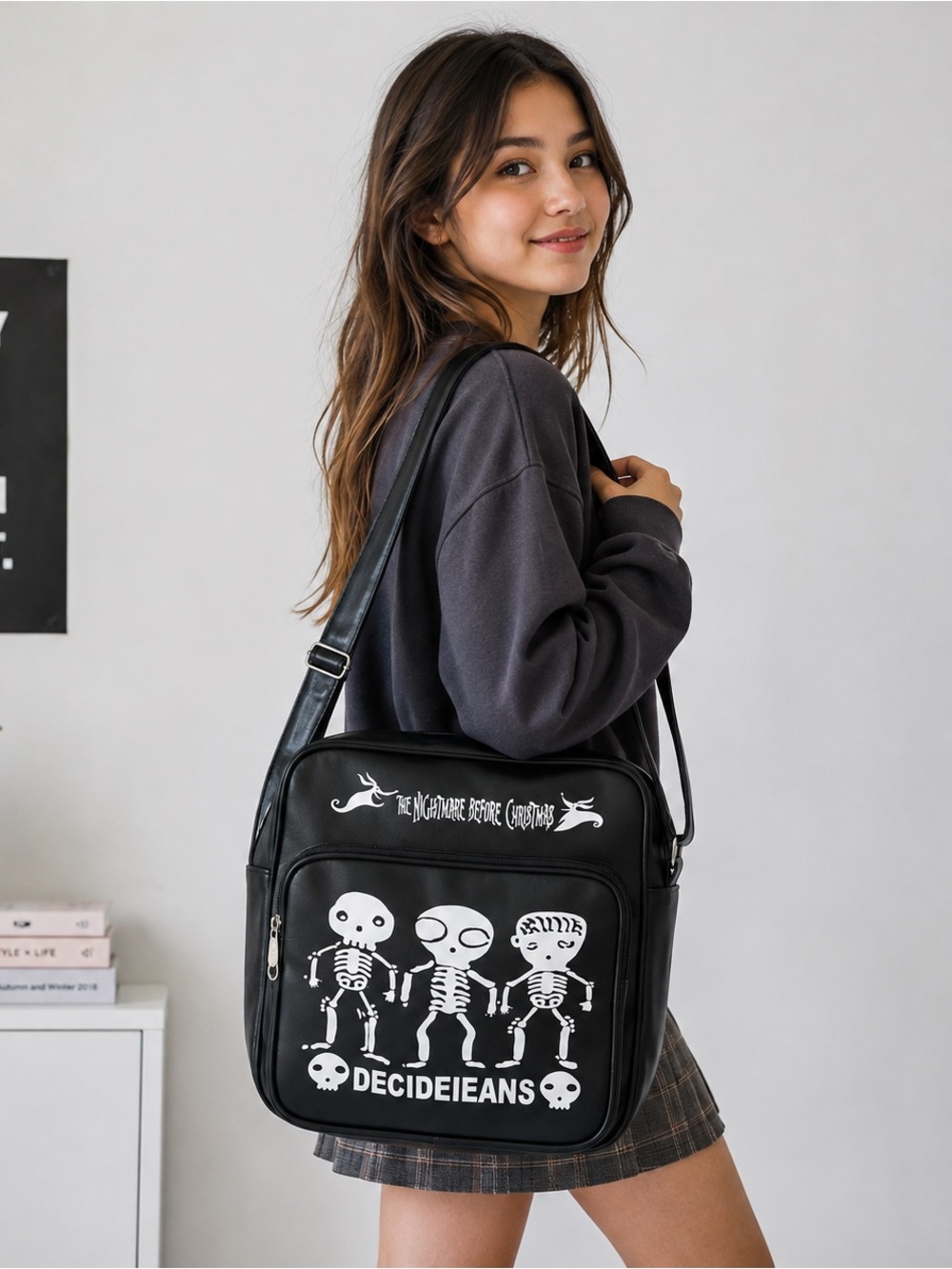 The Night Before Christmas Anime Shoulder Bag - Unbranded